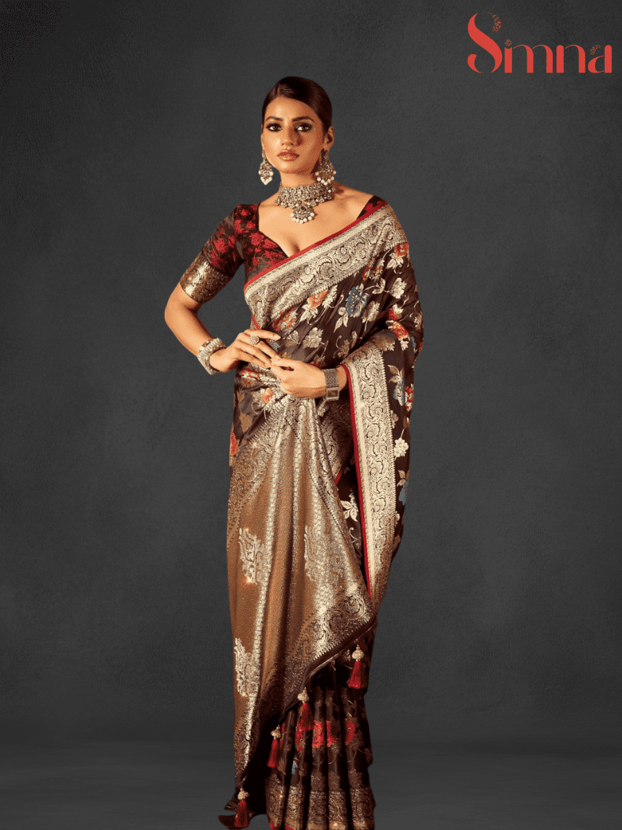 Jute Silk Saree