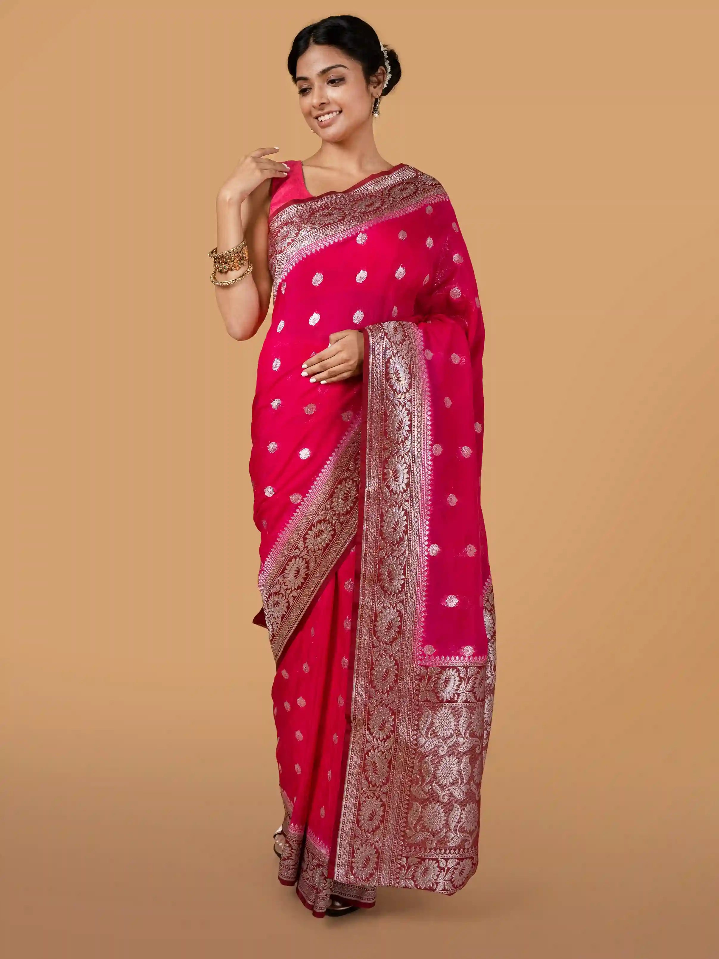 Banarsi Semi Katan Silk