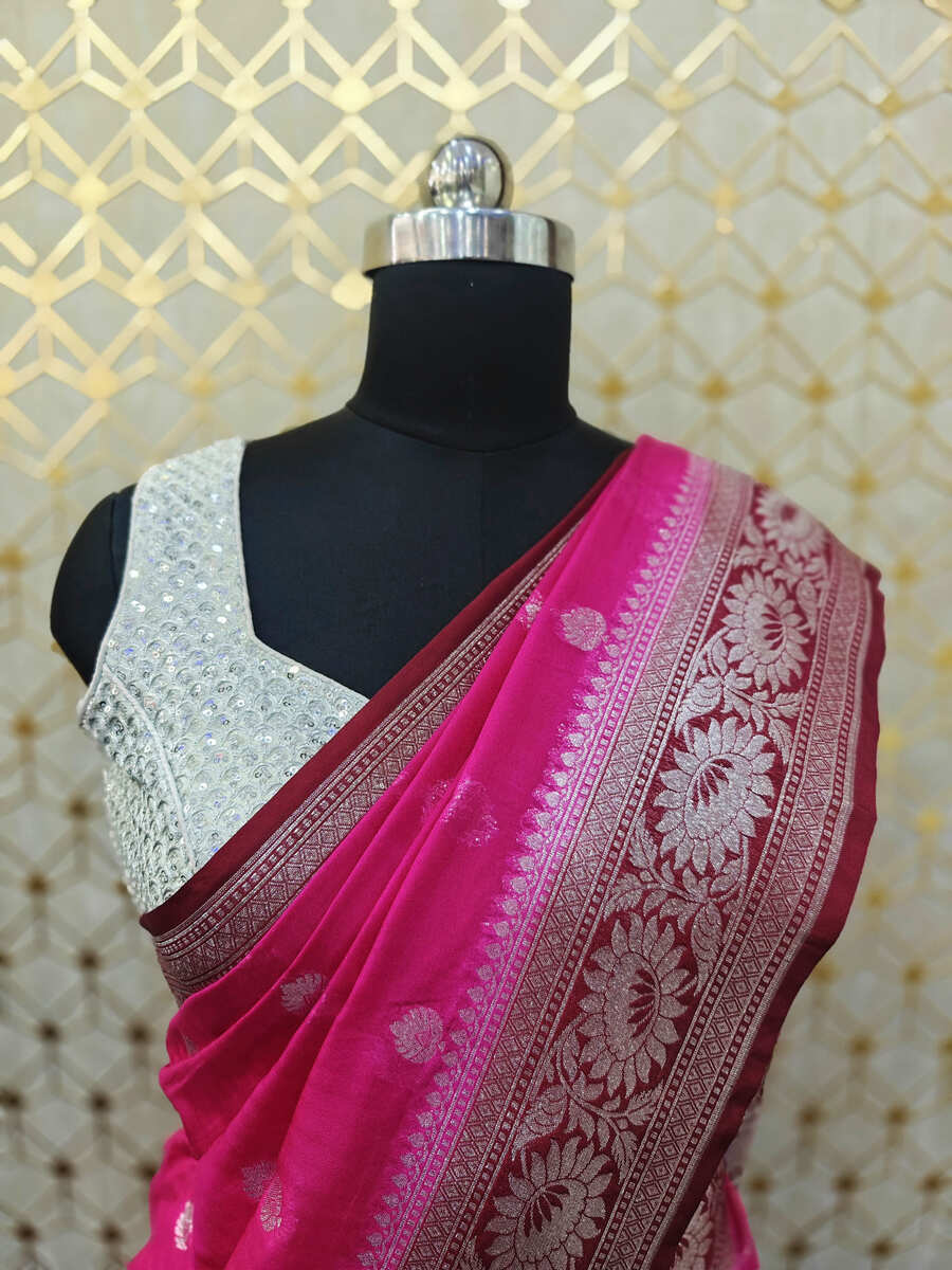 Semi Katan Silk Saree