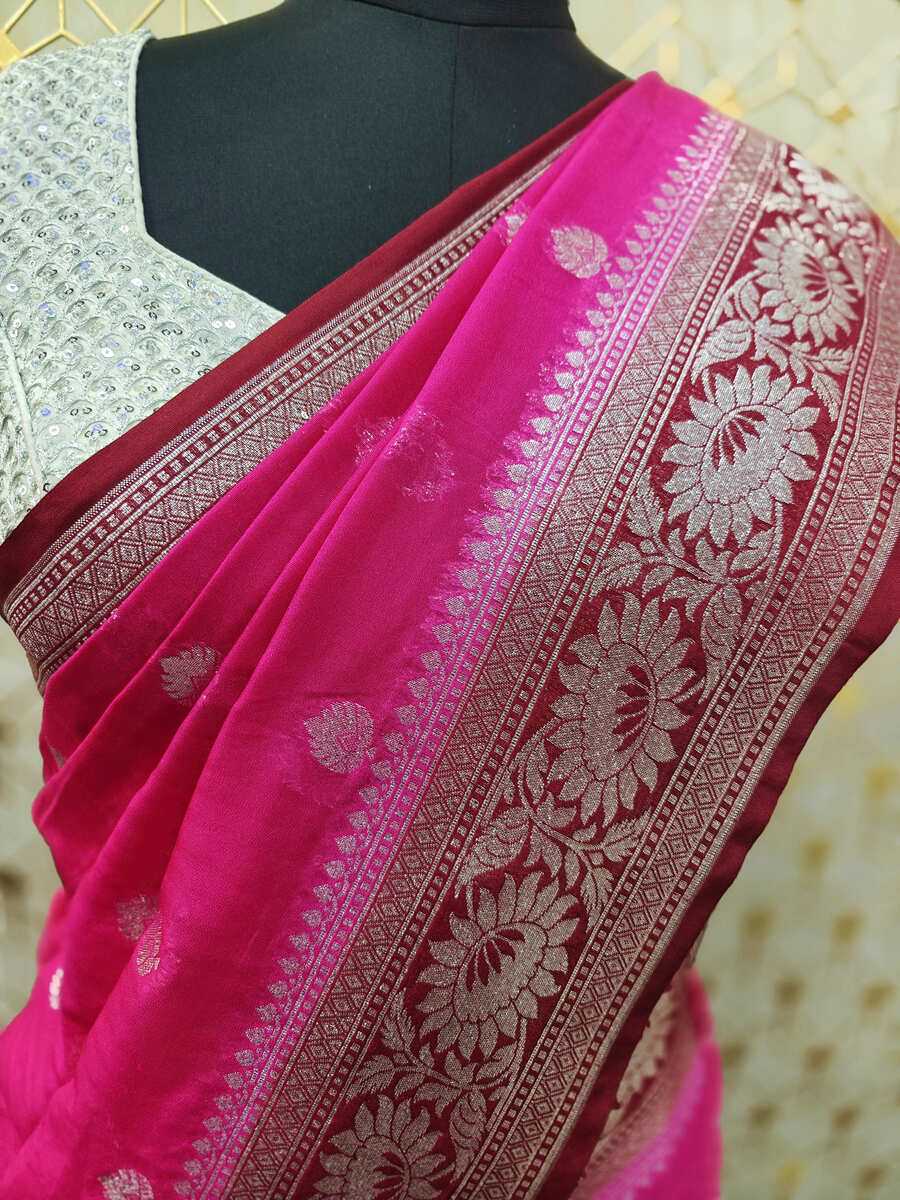 Semi Katan Silk Saree