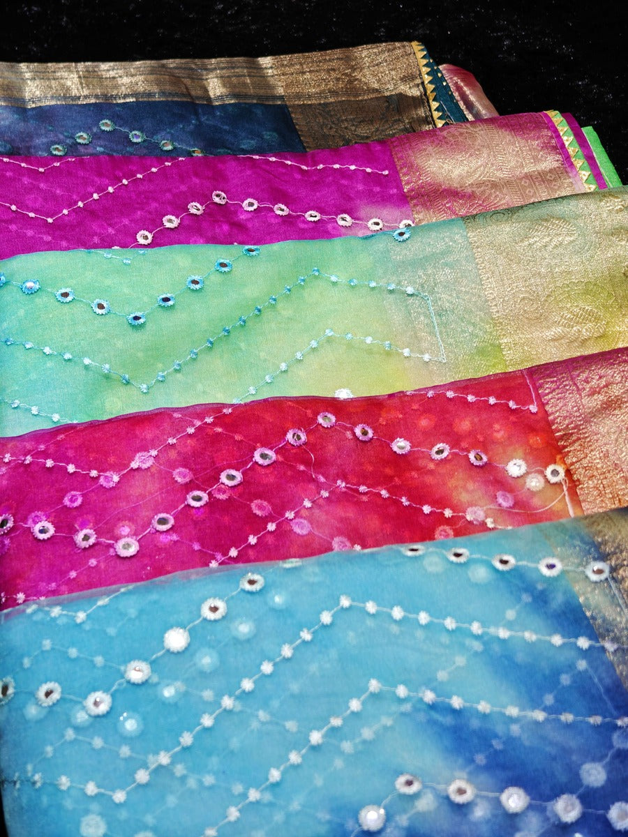 Organza Sarees