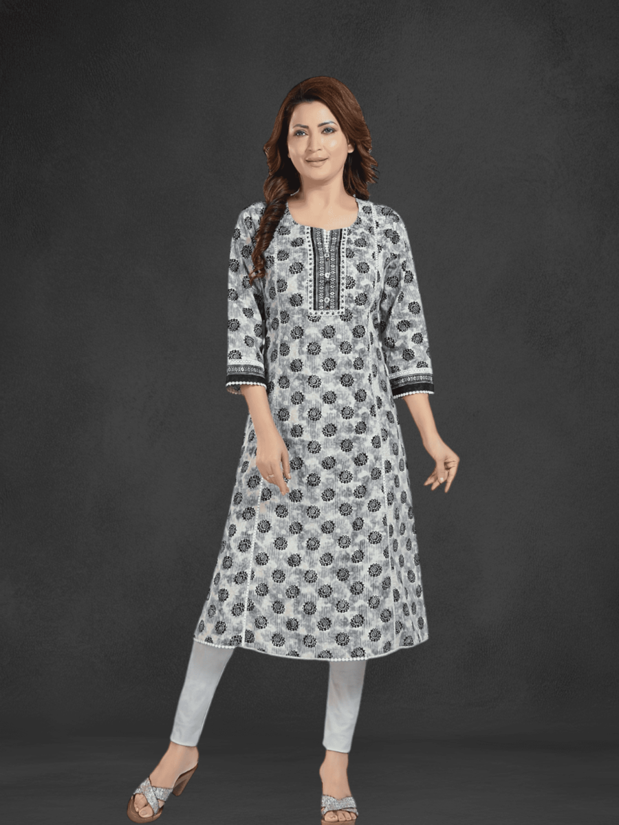 Pure cotton printed Kurti