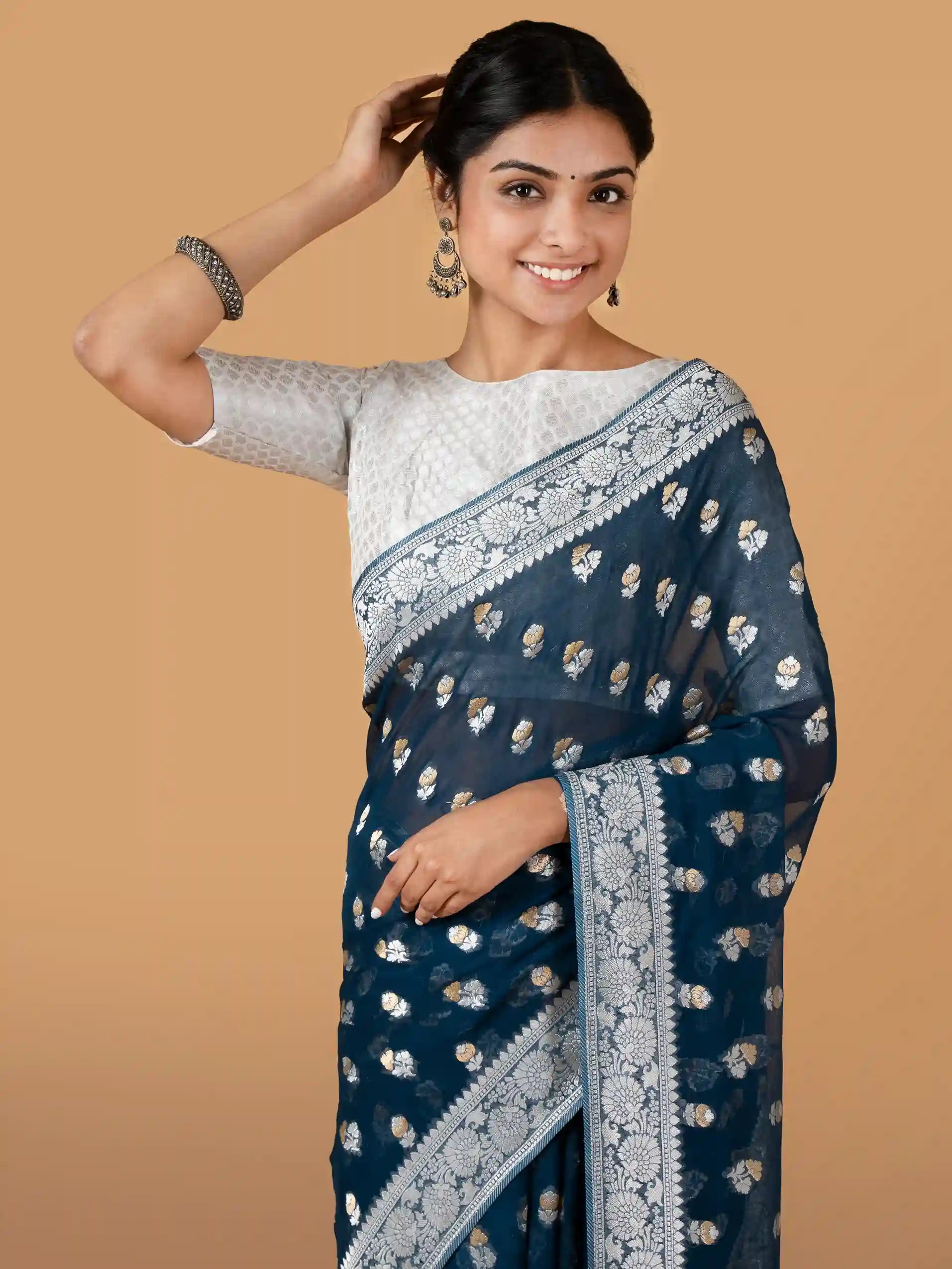 Pure Viscose Kadhai Meena